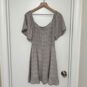 Sienna Sky | Dresses | Sienna Sky Green Floral Spring Dress | Poshmark